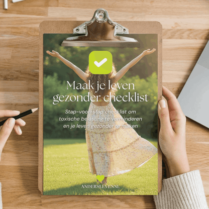 Checklist: Maak je leven gezonder stappenplan